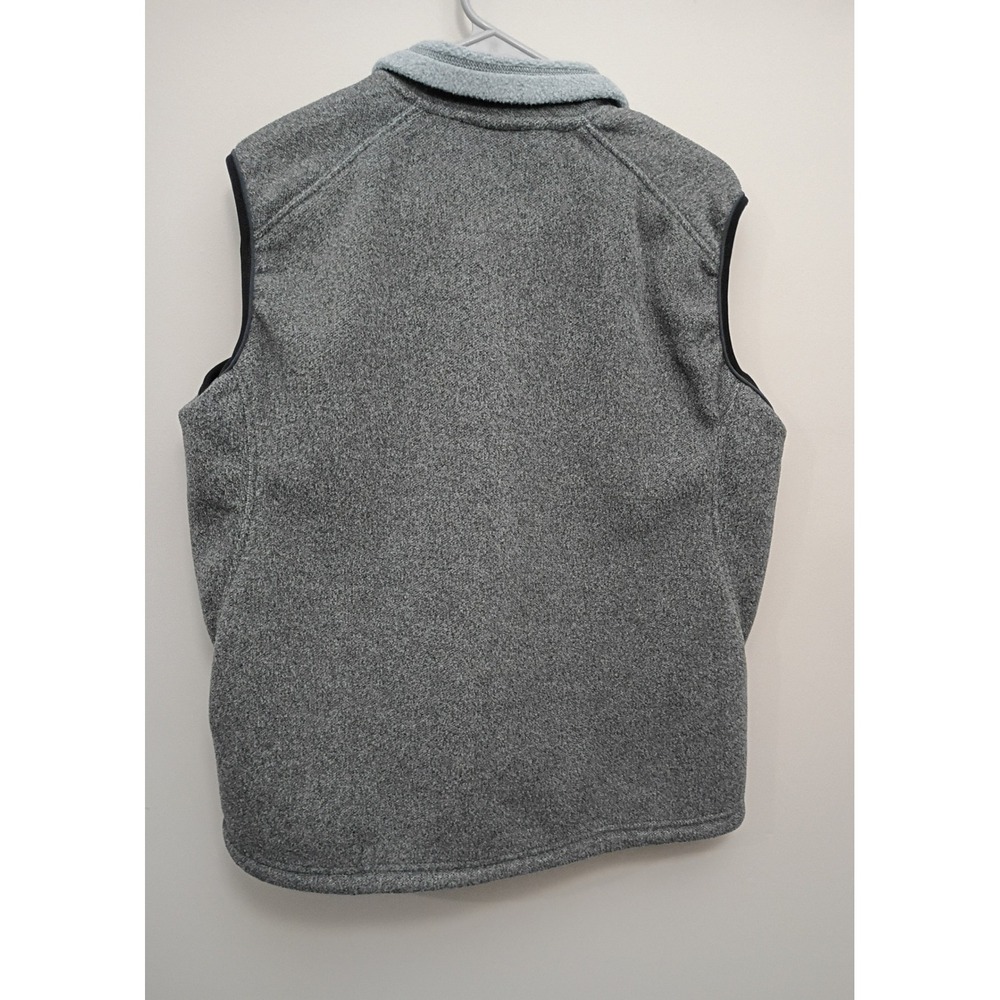REI Polartec Fleece Vest Womens XL Gray Full Zip Sweater Knit Outdoor 711-612 - Picture 3 of 6